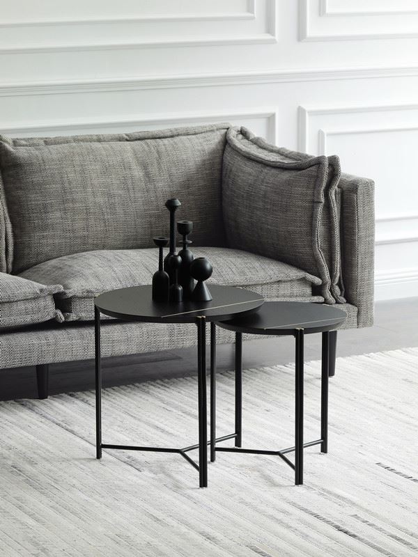 Modern Nesting Coffee Table Set Of 2